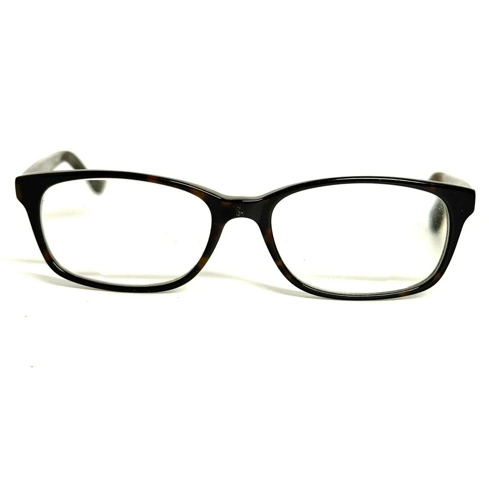 Structure 134 Tortoise Eyeglasses Frames 52-16-140 Brown Rectangular Eyewear‎